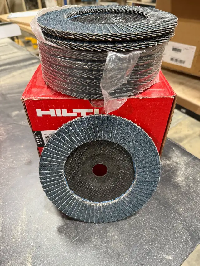 Hilti 7" Flap Discs (77 total)603219808570593283