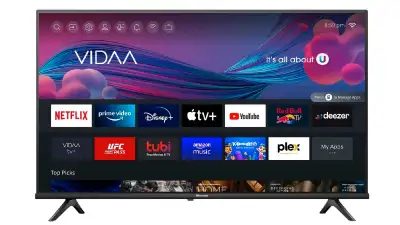 Great little smart tv, bright enough for a room full of windows. great value and quality. Barely Use...