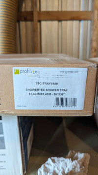 Profilitec Pre-Fab Shower Bases - 3 Available