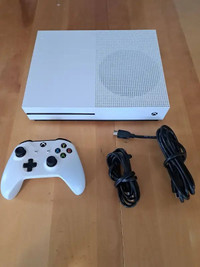Xbox One  S White + 1 Controller Perfect