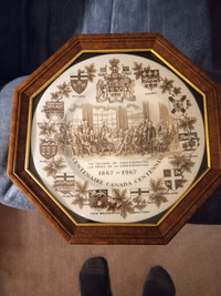 Canada's Centennial Limited Edition Collectors Plate 1867 - 1967