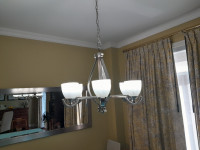 Hanging 5 light lamp