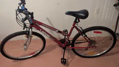 In excellent condition. Barely used. Tires are flat and need to be inflated.