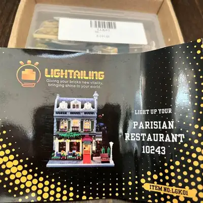 Parisian Restaurant - LED Lighting Kit - 10243, View more