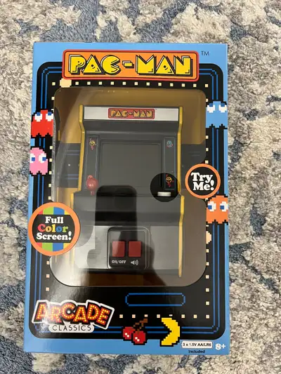 Pac-Man Arcade classics Full colour screen. Brand New