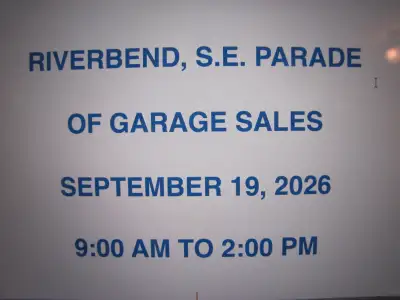 Sponsored by Tarryn Hamilton Real Estate Team - Remax Saturday September 19, 2026 Time 9:00 AM to 2:...