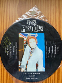 Rare Mint SEX PISTOLS Vinyl LP Picture Disc Album Record
