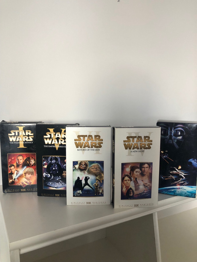 Star Wars VHS Tapes dans CD, DVD et Blu-ray  à Ville de Montréal - Image 2