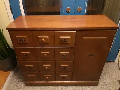 Vintage Chifforobe – Dresser + Coat Closet in One Piece, View more