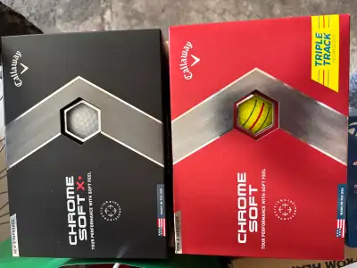Brand new Callaway Chrome Soft / Chrome Soft X, View more