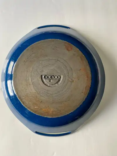 vintage enamelled cast iron baking pan Copco in Denmark, View more