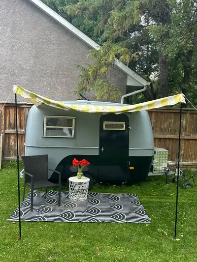1973 13’ Boler Trailer New frame with axel and paint in 2023 2” ball 2 New tires and new spare. 14”...
