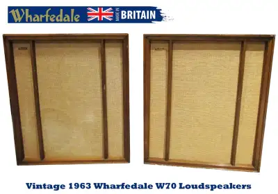 Wharfedale W70 Speakers, View more