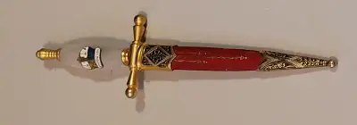 Vintage Toledo Miniature Sword Shaped Letter Opener, View more