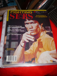 Lot no 17 Magazines, Budo, Bruce Lee, Fightings Stars, Dojo