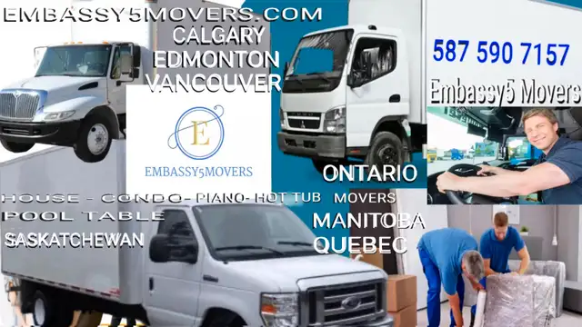 $90 HR For 2 MOVERS  & TRUCK CALL 587 590 715763013091622017121