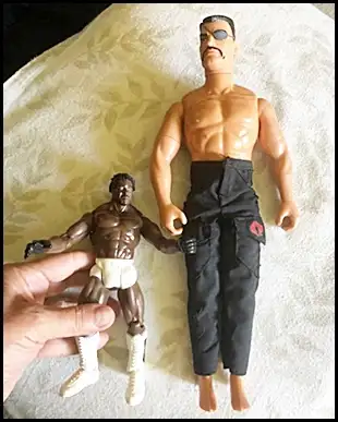 Transcona for pick up, near club regent casino. 2 action figure guys 6 1/2 inch & 12 inch is $5 for...