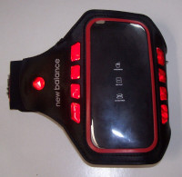 New Balance Sport Armband + LED Safety Light for Smart or iPhone