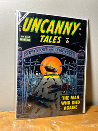 Uncanny Tales #19 4.5 VG+ Golden Age Atlas Pre-code Horror 195