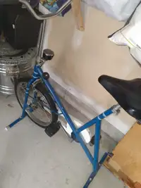 Vintage exercise bike 