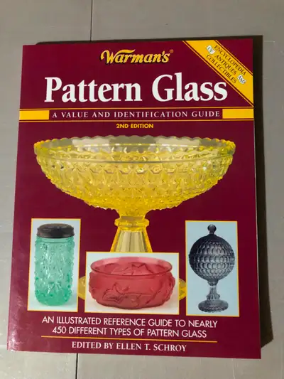 Warman's Value and Identification guide to Pattern Glass, $20, View more