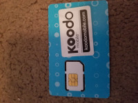 Koodo sim card