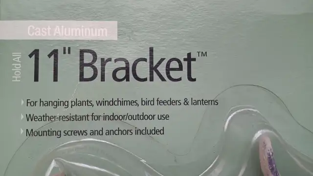 HoldAll 11" Cast Aluminum Bracket for hanging plants - Brand New in Outdoor Décor in City of Toronto - Image 5