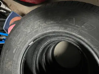 I have a set of 4 Joyroad A/S RX718 light truck tires for sale. They are used but in very good shape...
