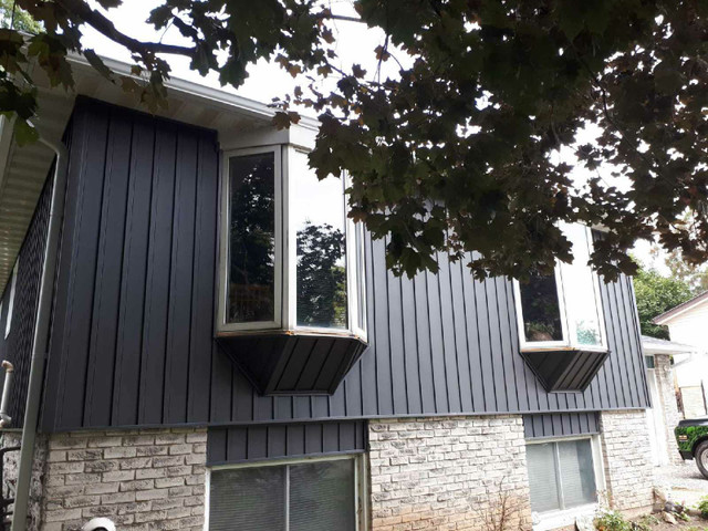 Siding,Eaves trough,fascia,capping, exterior repairs, renovation in Renovations, General Contracting & Handyman in Oshawa / Durham Region - Image 4