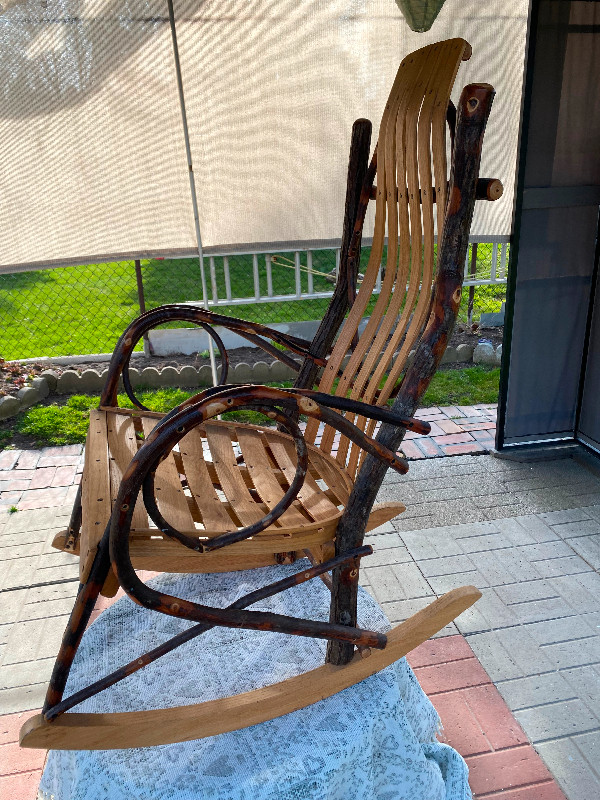 Home made Rocking chair from Branson Missouri in Chairs & Recliners in Kitchener / Waterloo - Image 2