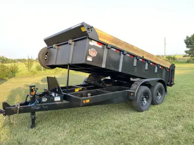 7X14 Dump Trailer 15,120 LB. GVWR Rental $150/day (Save 10% for a week, and 15% for a month!) Descri...