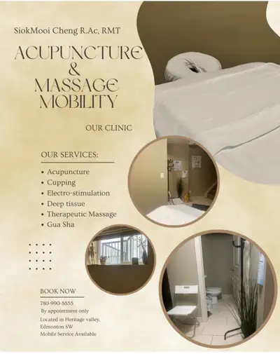 20+ years experience, female, acupuncture and deep tissue therapeutic massage, licensed and register...