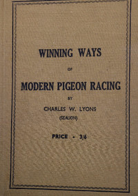 book - Winning ways of pigeon racing