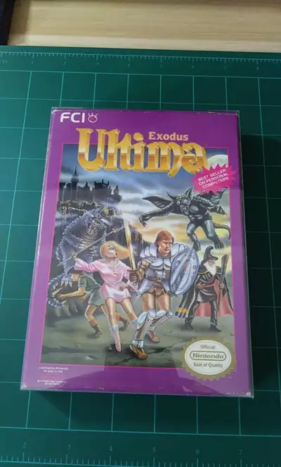 Nintendo NES Ultima Exodus Video Game, View more