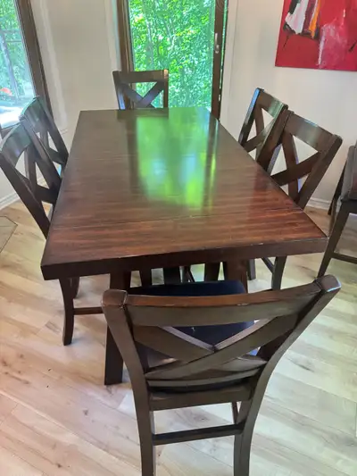 Ensemble de Table en Bois, View more