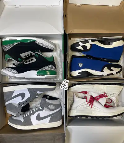 New men’s Jordan’s and sneakers, View more