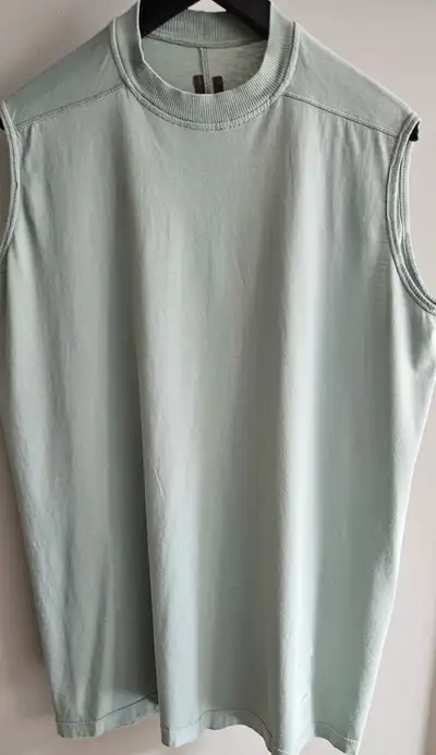 Rick Owens DRKSHDW Rick's Tee One Size 100% Cotton Colorway - Marine Has original tags All items in...