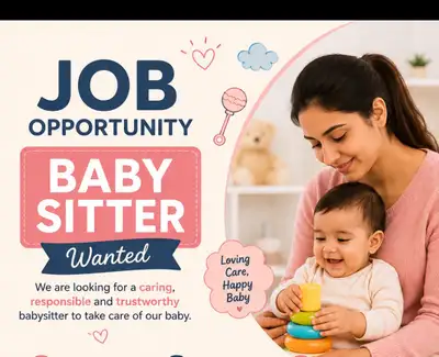 job for baby sitter, View more