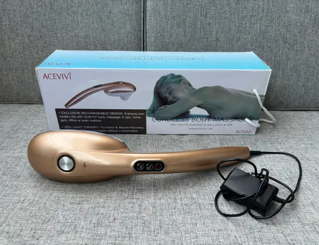 Acevivi Cordless Red Light Massager with Heat