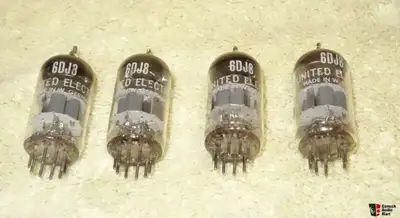 VINTAGE NOS ECC88-6DJ8 TUBES MADE IN W. GERMANY, View more