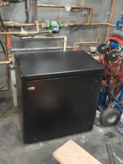 black freezer like new...1yr old not used ..., View more