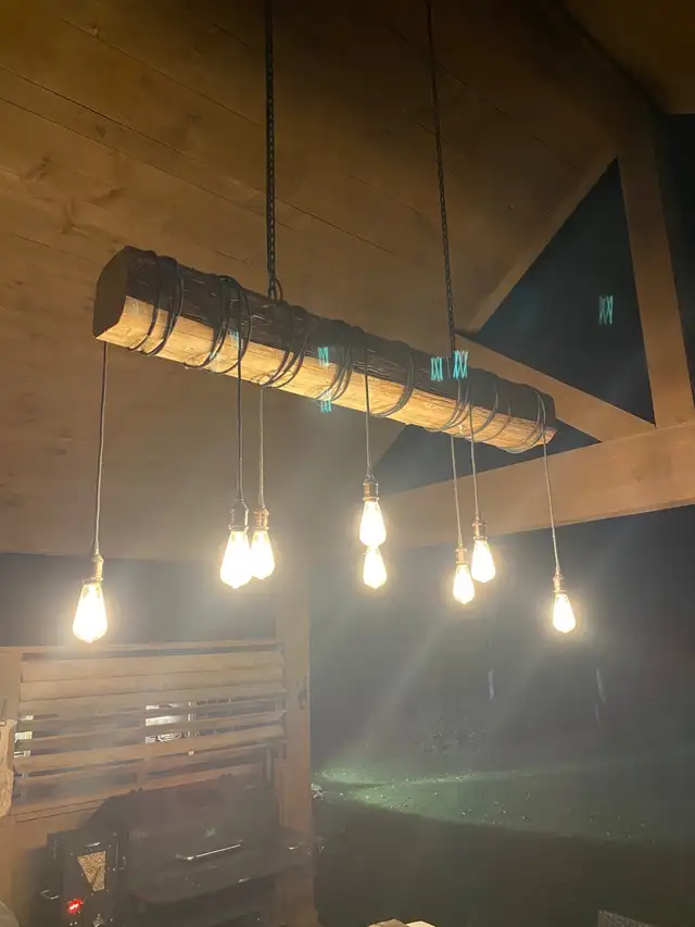 Custom Rustic Beam Chandeliers in Indoor Lighting & Fans in Cornwall - Image 2