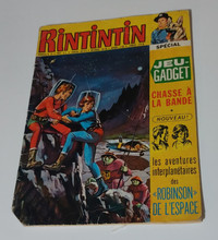 Vintage bande dessinée 1972 Rintintin: Les aventures interplanét