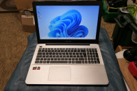 Laptop Asus SonicMaster X555QA 8Go 240Go SSD Windows 11
