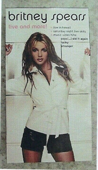 1990's VHS: Britney, Ricky, BSB, NSync, 98 degrees