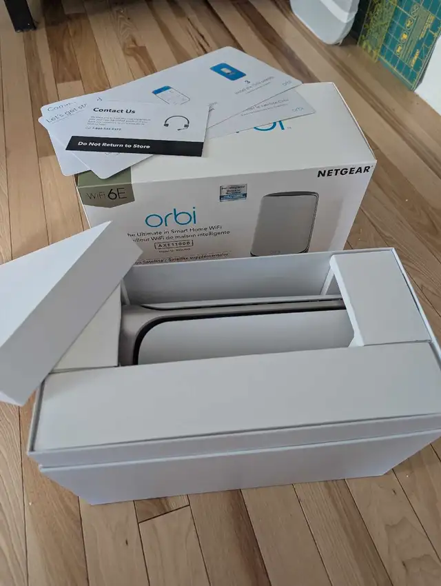 Netgear Orbi 960 Series Quad-Band WiFi 6E Mesh System62863276612995123