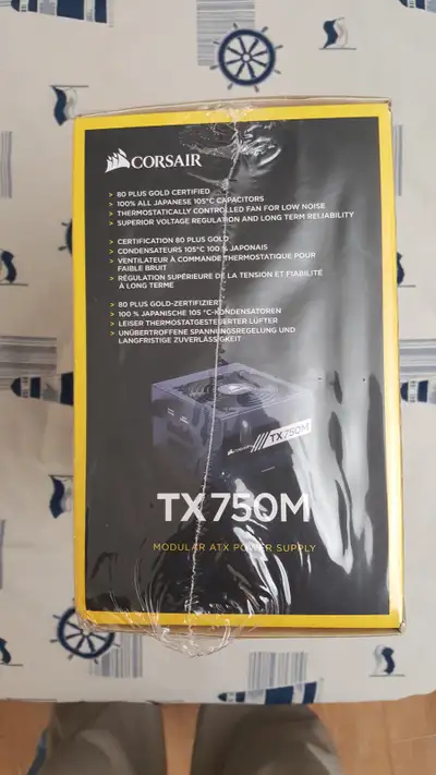 Corsair tx750m computer power supply, View more