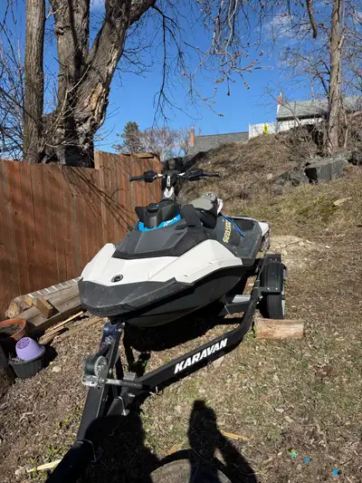 2020 Seadoo Spark Trixx 900 H.O 2020 Karavan PWC Trailer Comes complete with cover, BRP Audio System...