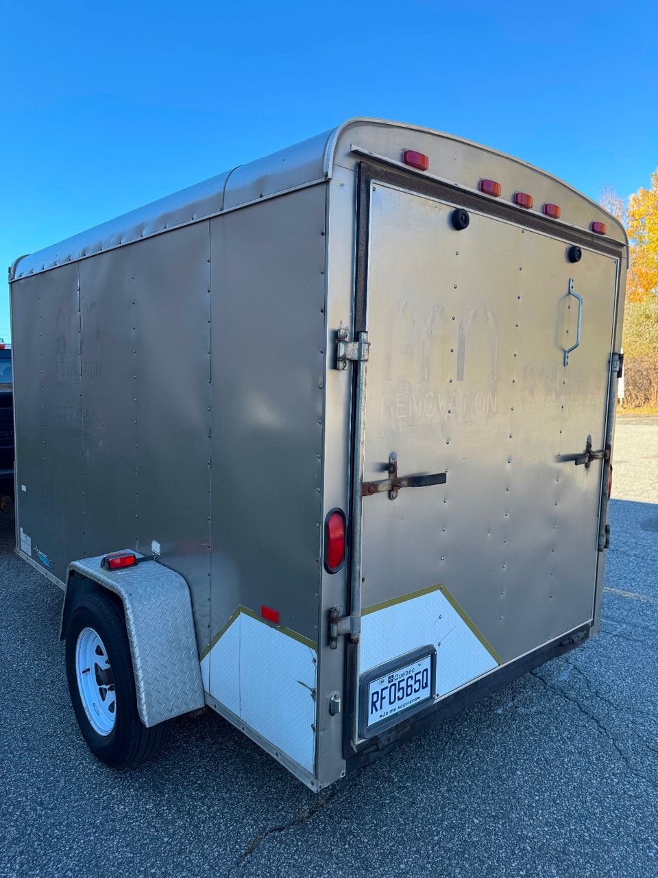 2013 REMORQUE FERMÉE US CARGO 6X12 PORTE RAMPE | Cargo & Utility ...