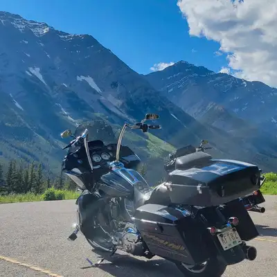 2012 harley davidson road glide. Runs and rides like new. Has aftermarket stereo system. New saddlem...
